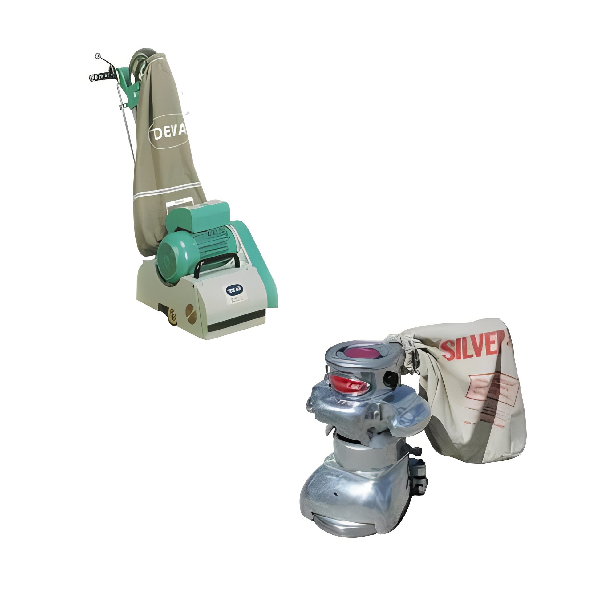 Classic sanding equipment models shown