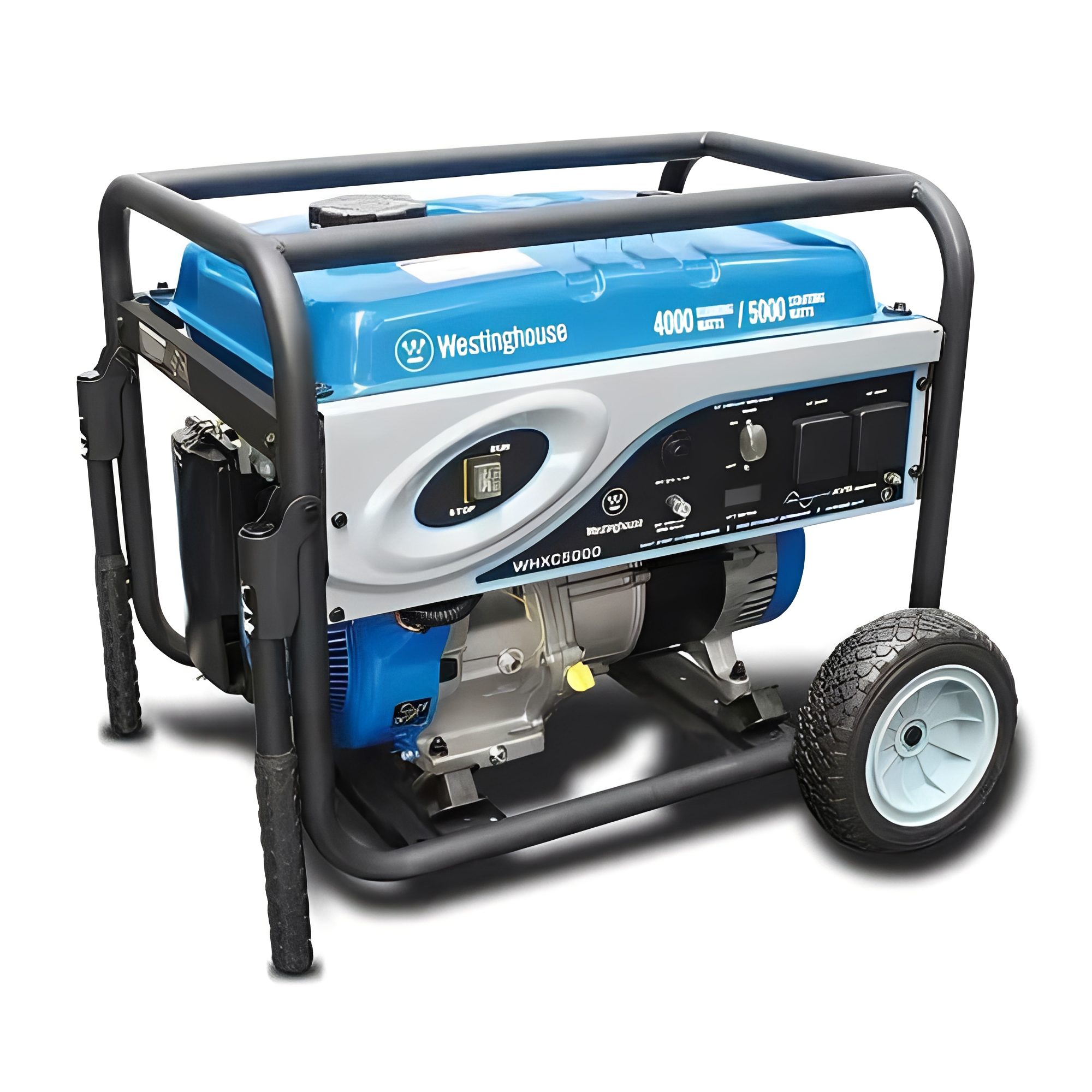 Portable blue and black power generator