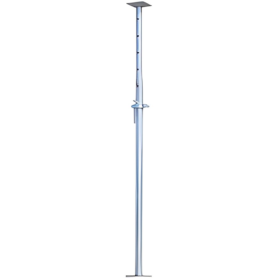 Telescopic steel jack post